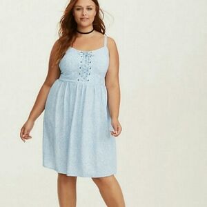 Torrid corset bodice dress - size 4